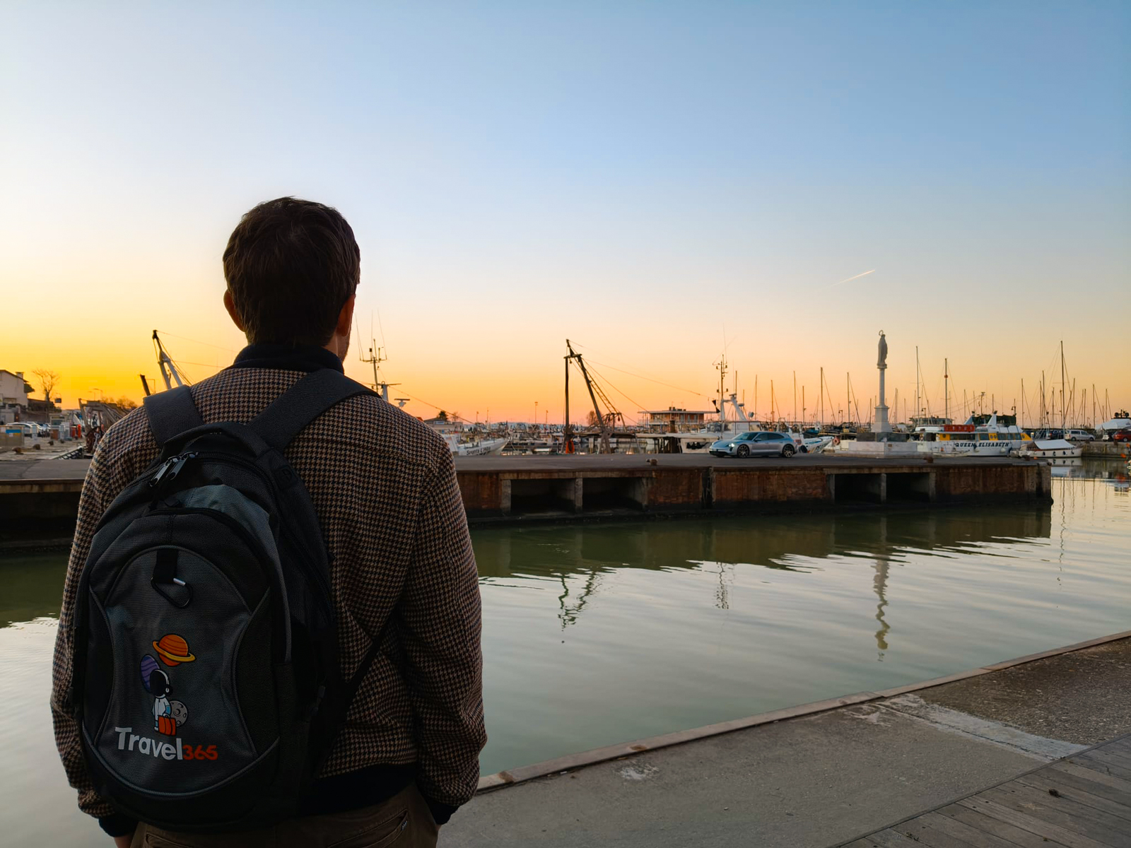 molo gabicce tramonto