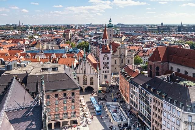 monaco di baviera marienplatz 1