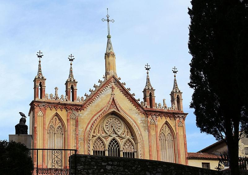 monastere de cimiez vu du jardin