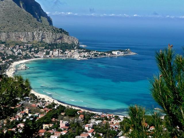 mondello mare e cielo