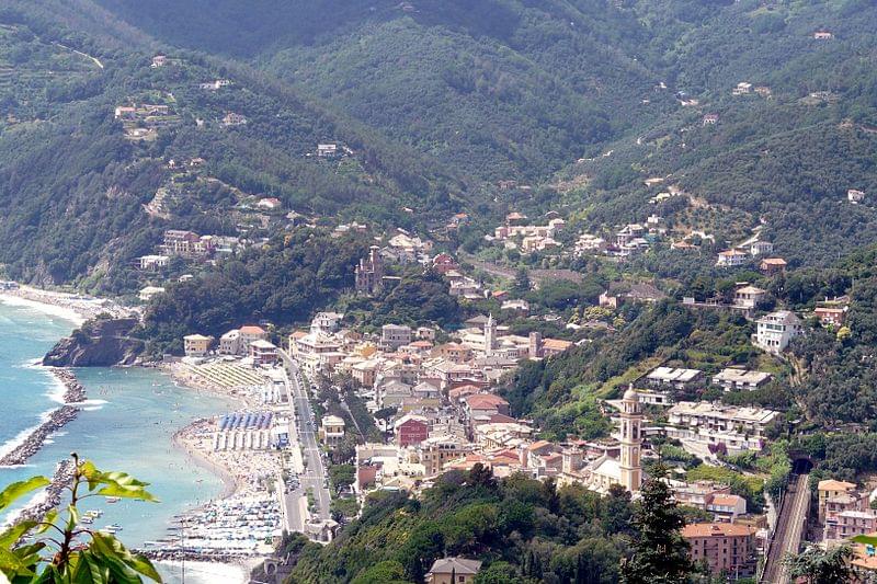 moneglia panorama dall alto