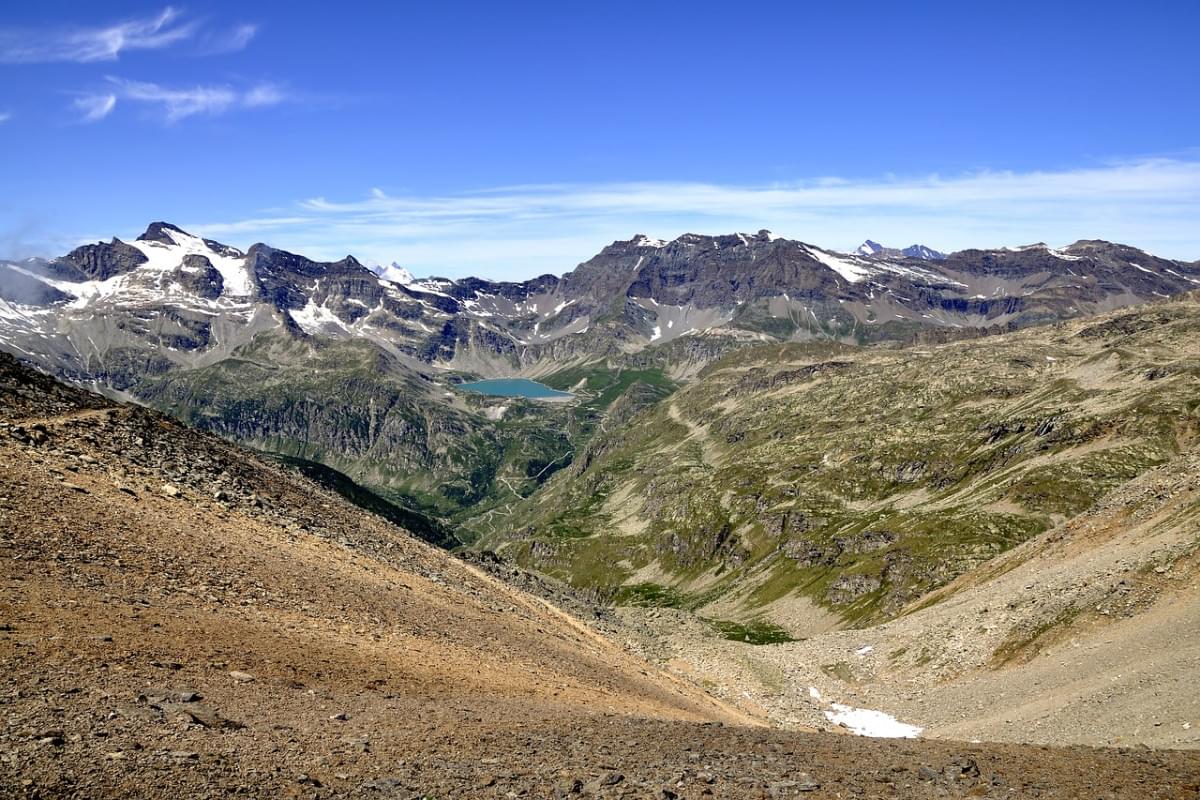 montagna panorama alpi granparadiso 1