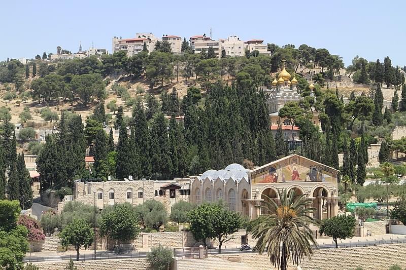 monte degli olivi gerusalemme