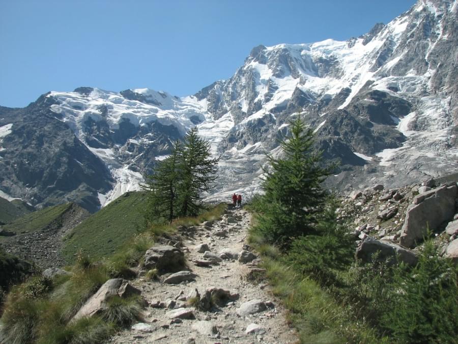 monte rosa italia trekking