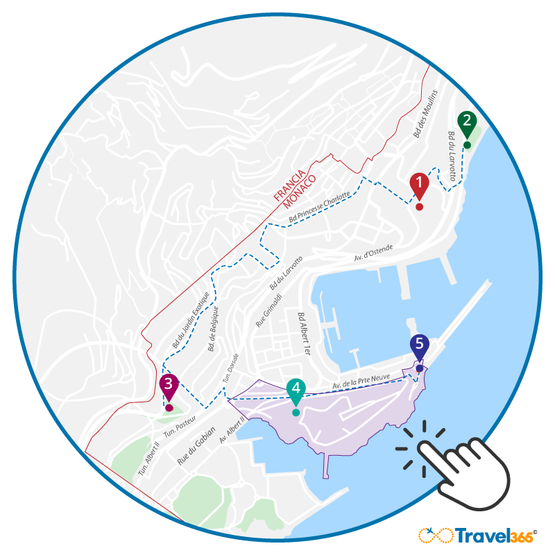 montecarlo itinerario