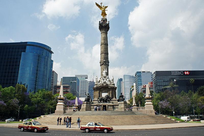 monumento de la independencia paseo de la reforma