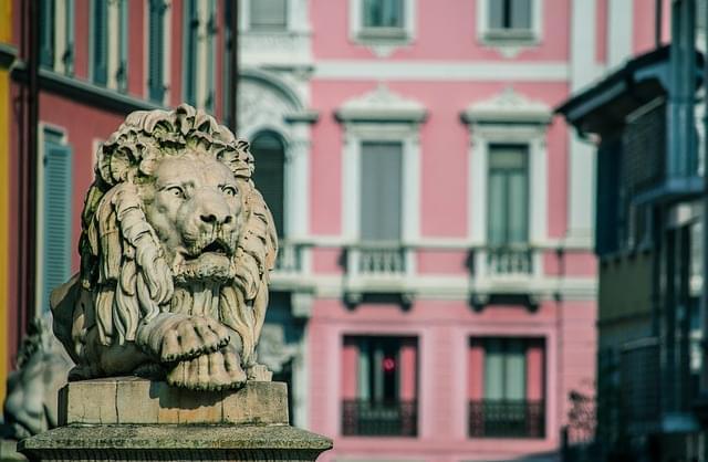 monza leone statua monumento 1