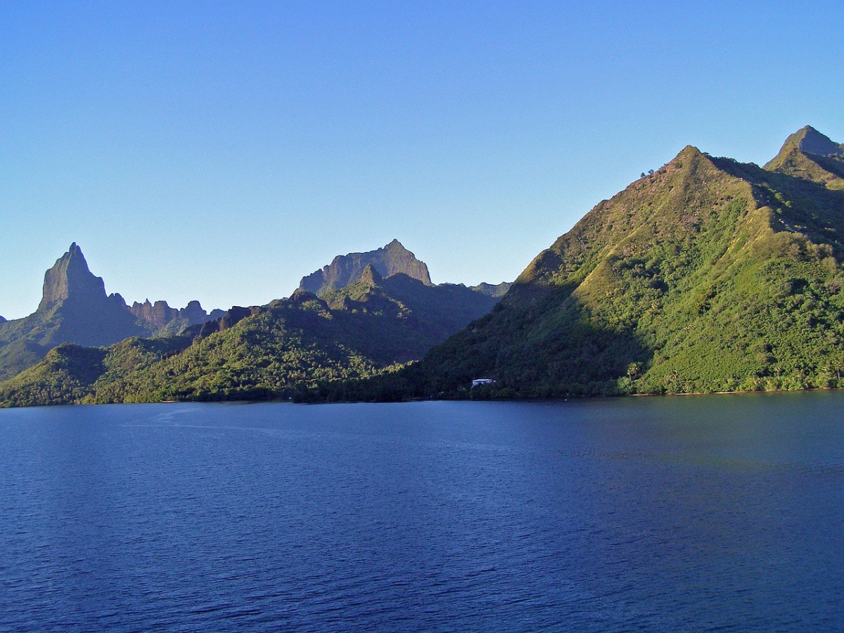 moorea francese polinesia cook bay