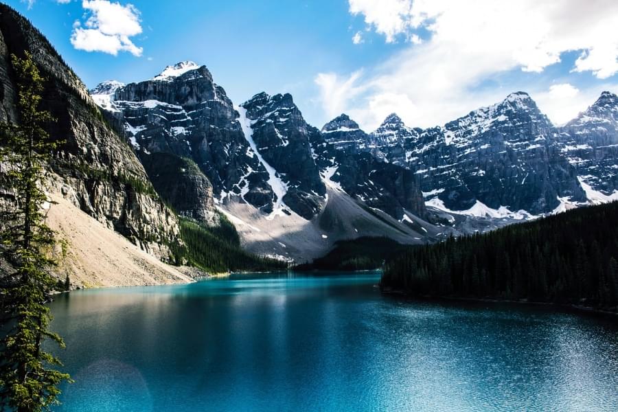 Sesto posto morainee lake canada