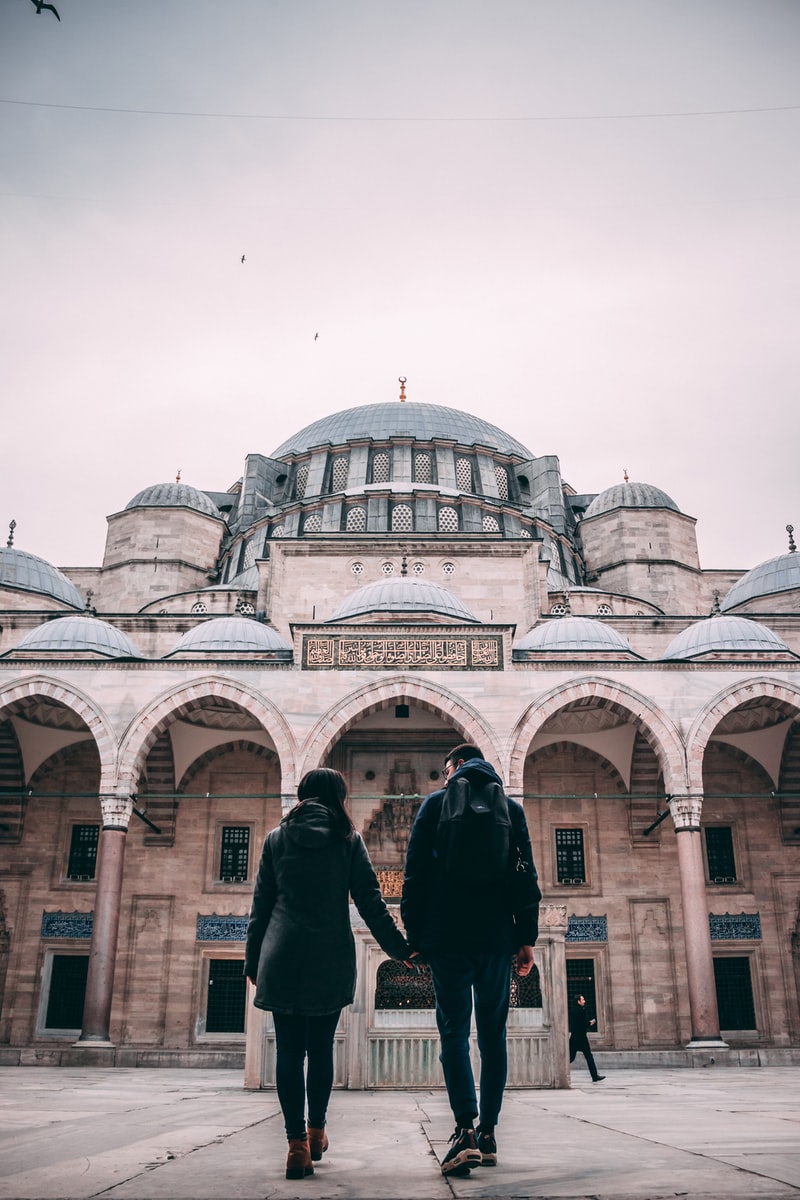 moschea blu istanbul entrata