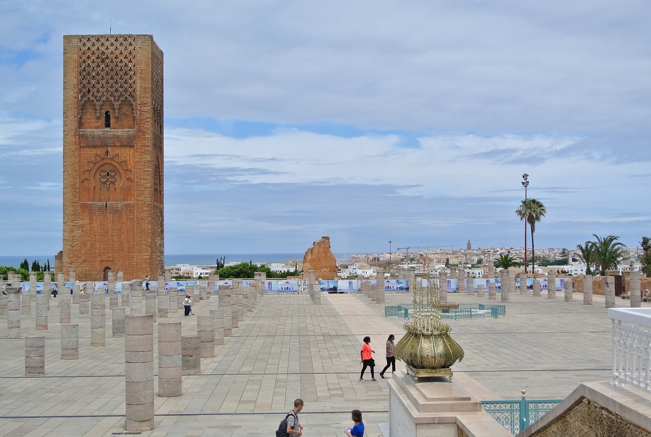 moschea rabat incompiuto rovine