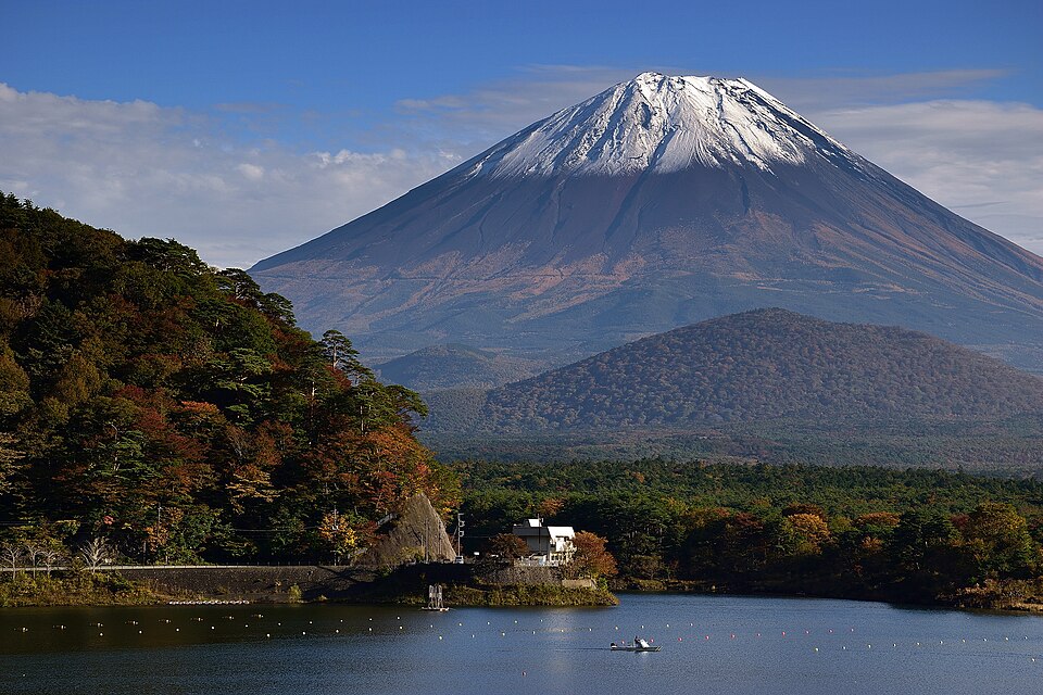 mount fuji from lake shoji 15443819010