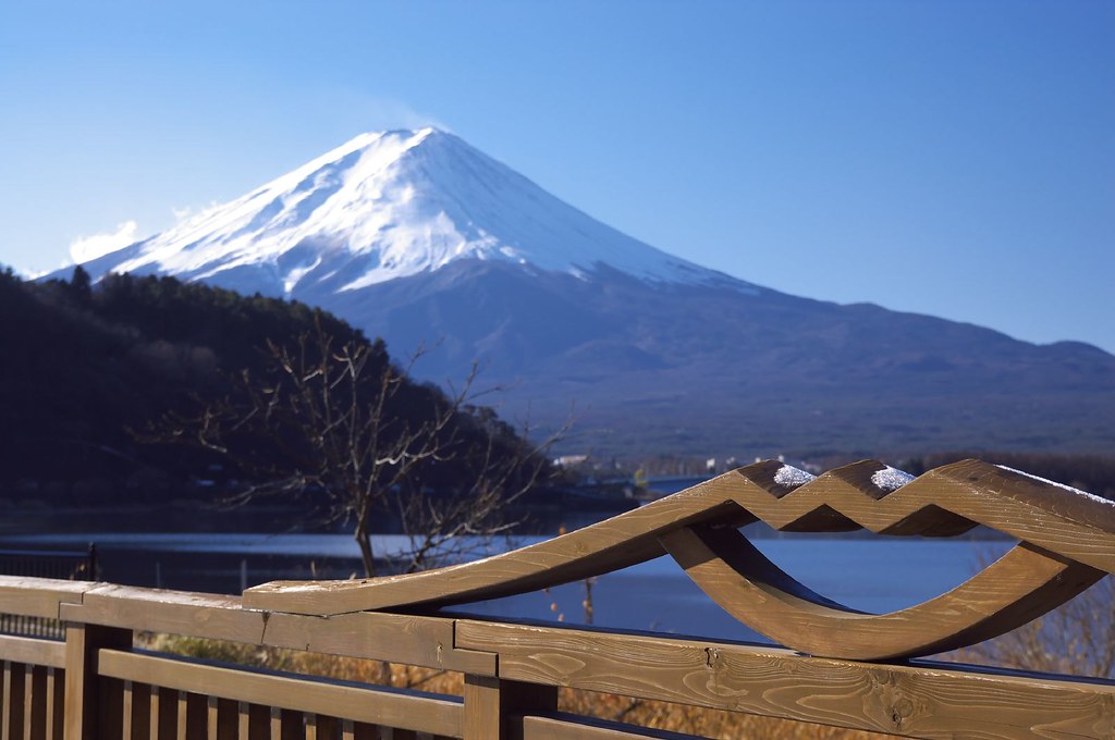 mt fuji and lake kawaguchi