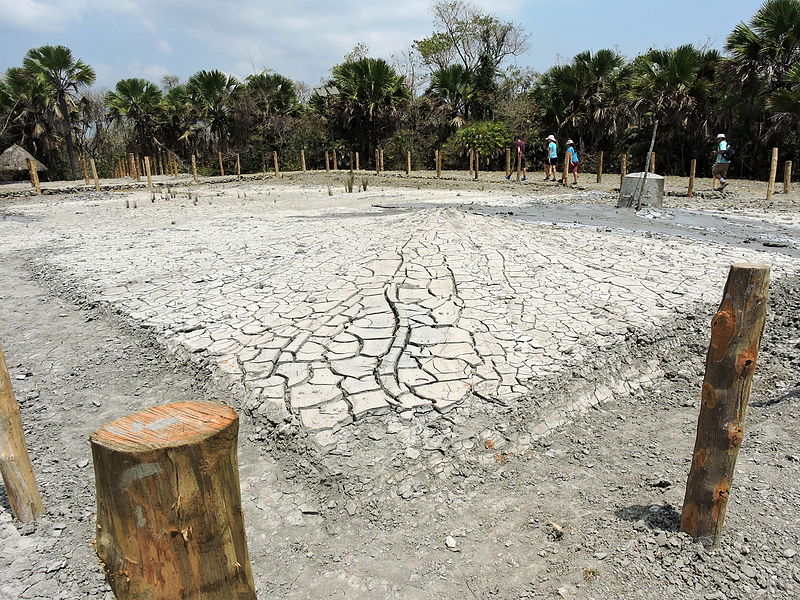 mud volcano baratang island andaman island india