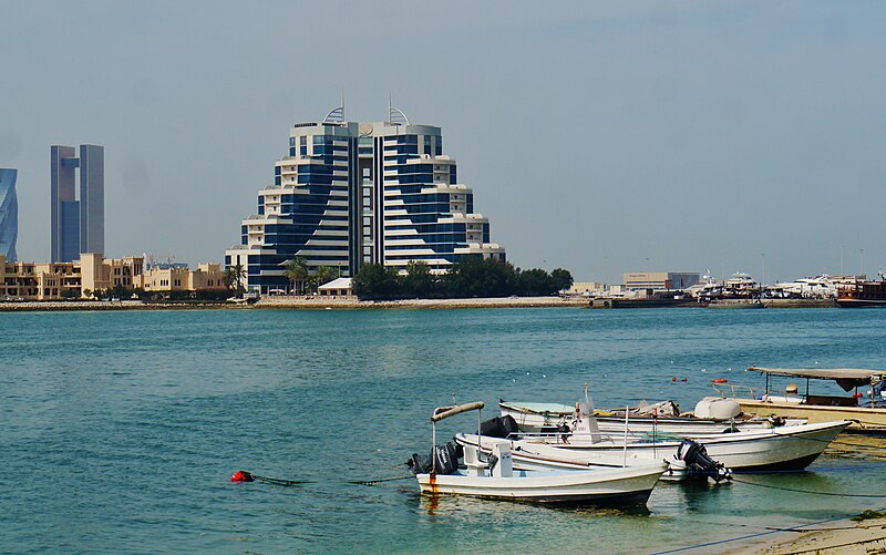 muharraq blick nach manama 8