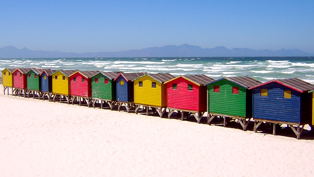 muizenberg beach changing houses