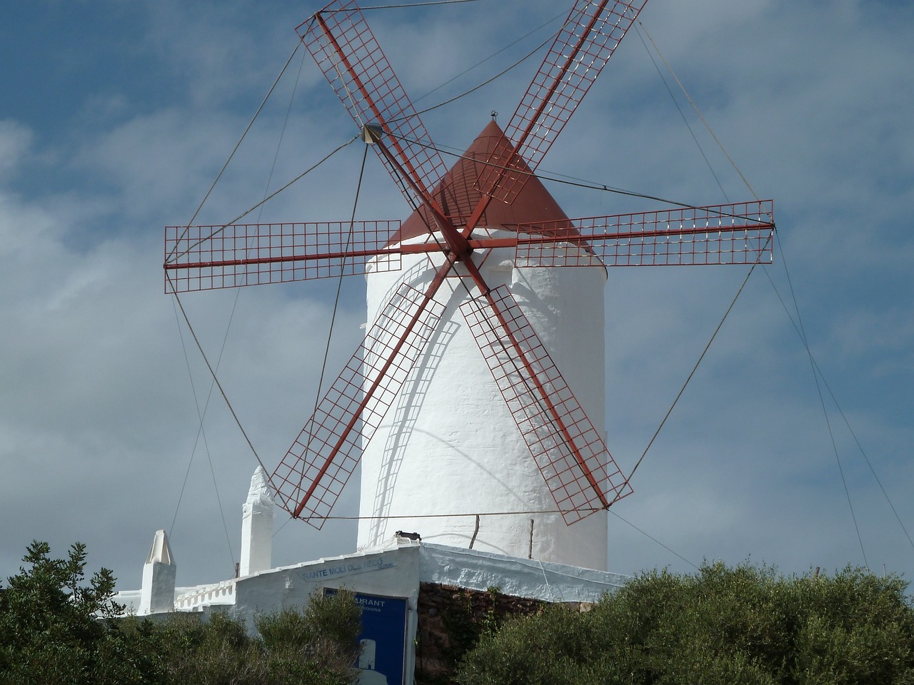 mulino a vento minorca spagna