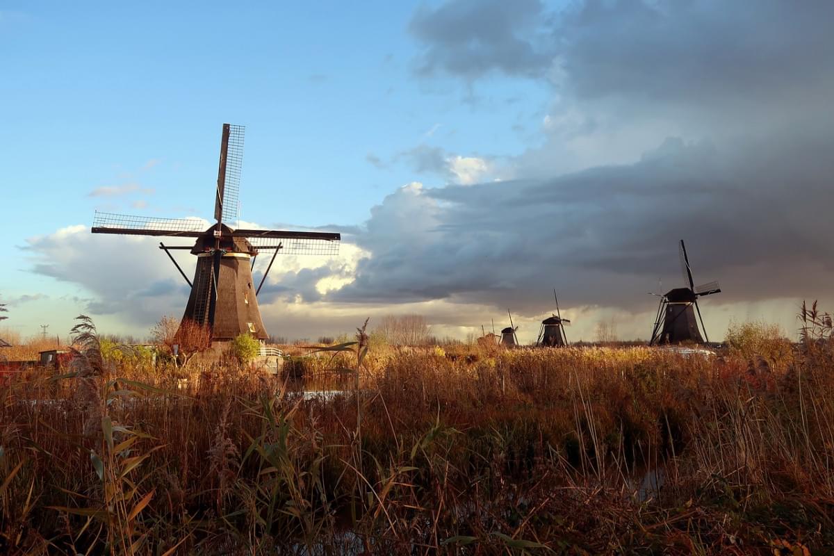 mulino kinderdijk paesi bassi