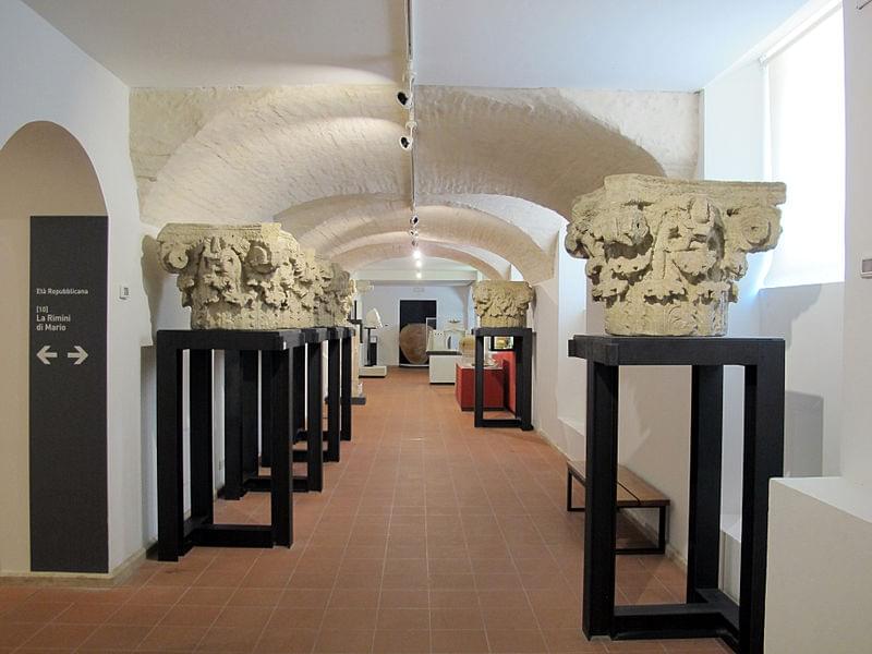 museo di rimini sezione archeologica piano interrato