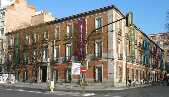 museo thyssen bornemisza di madrid esterni