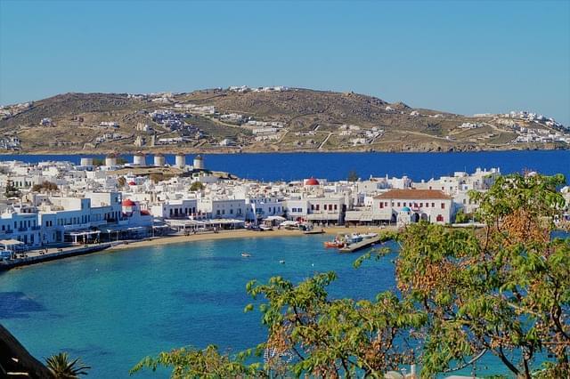 mykonos grecia mare bianco turismo