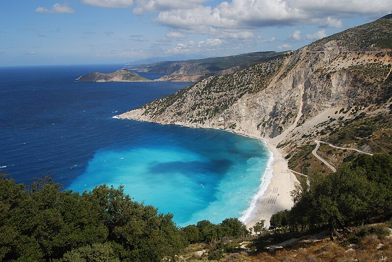 myrtos beach kefalonia