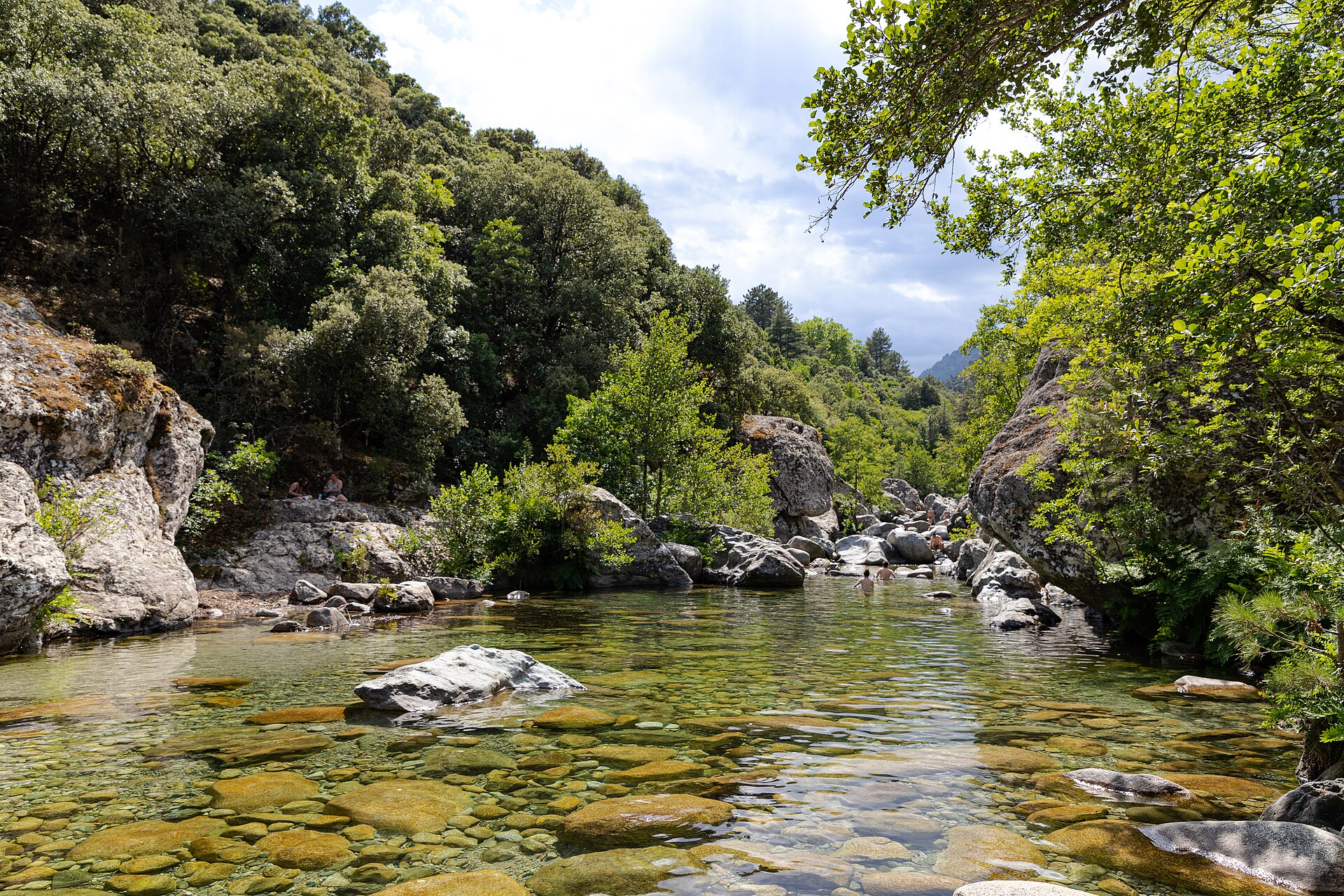natural pools in tavignano valley corsica france 52724287498