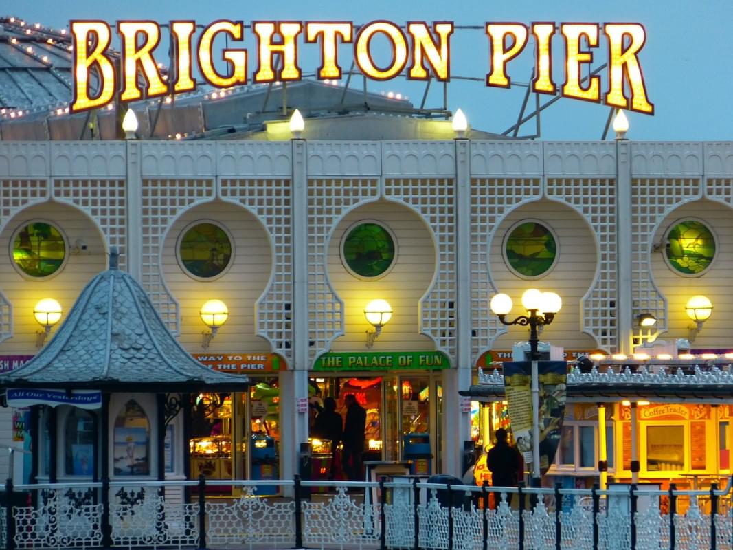 neon brighton pier brighton pier 1