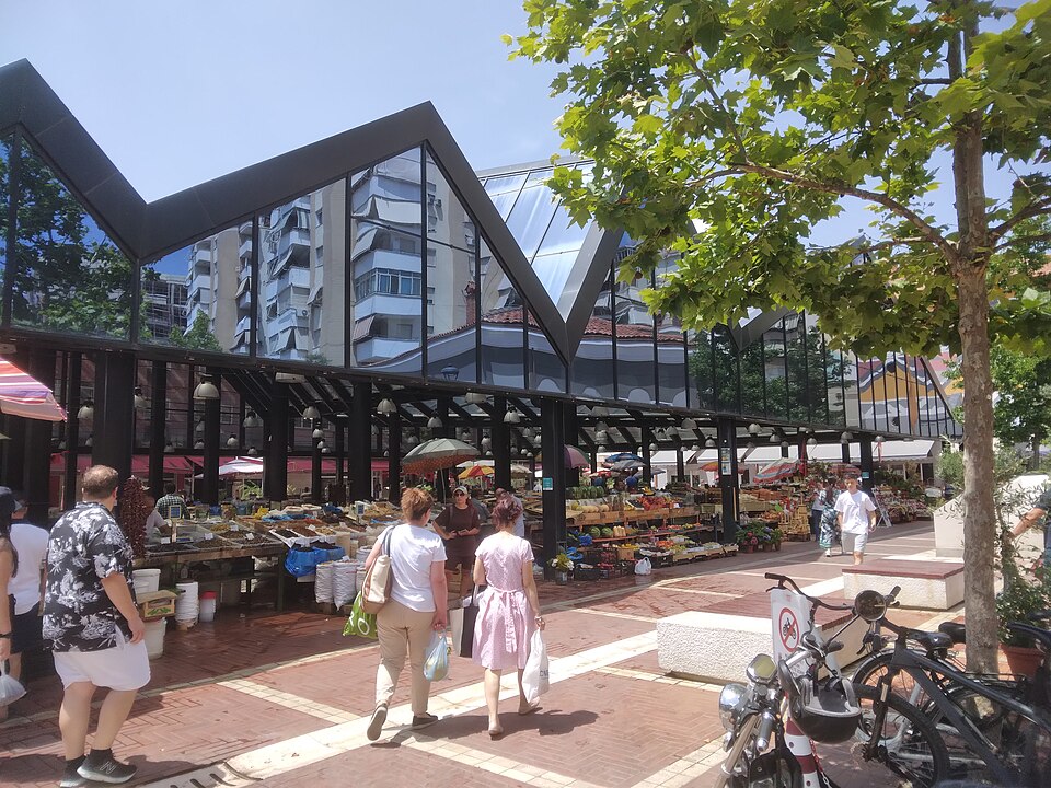 new bazaar pazari i ri tirana albania
