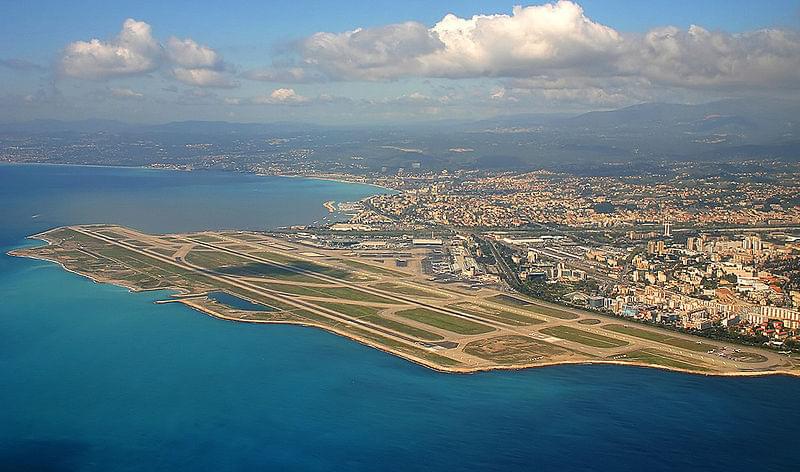 nice vista aeroporto