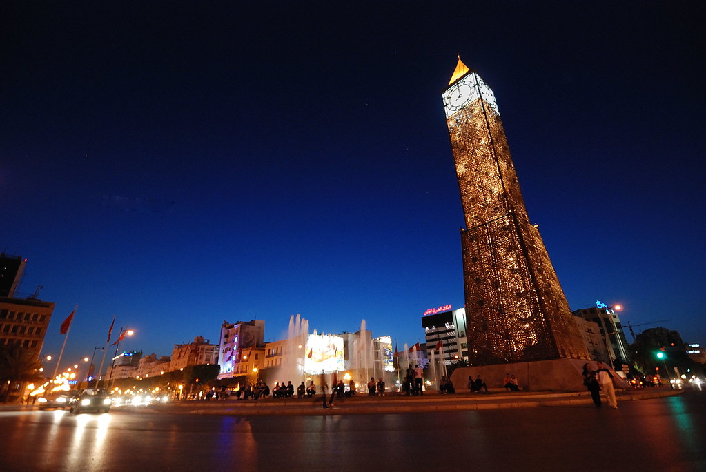 night。tunis