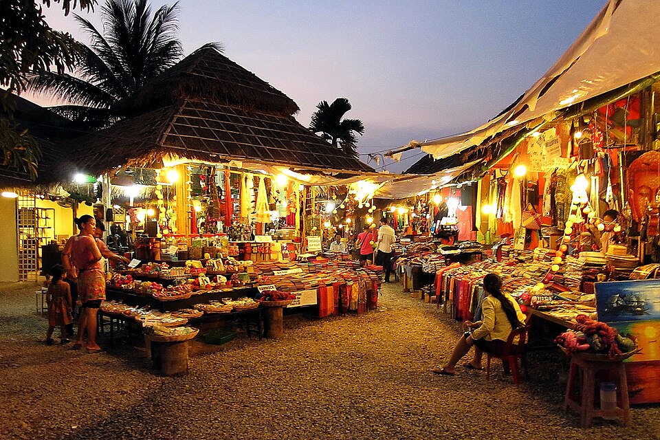 night market siem reap