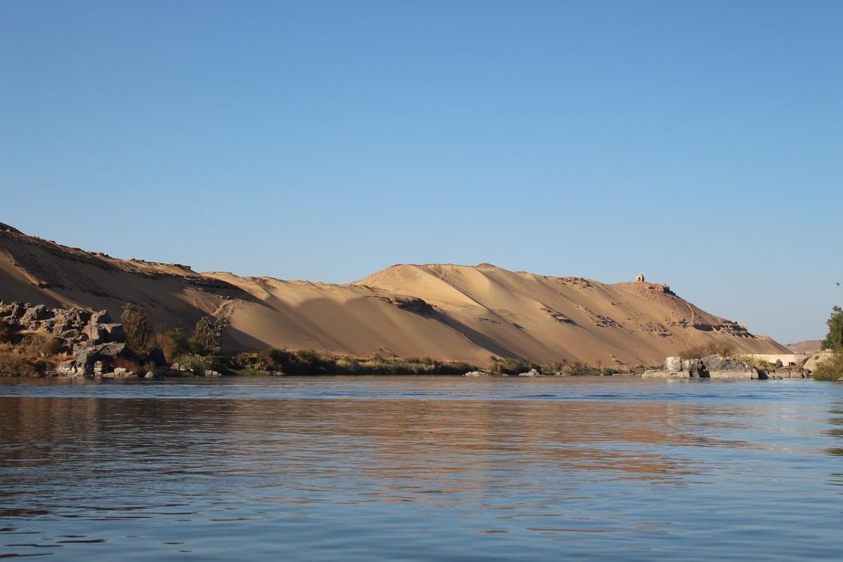 nilo dune egitto paesaggio aswan