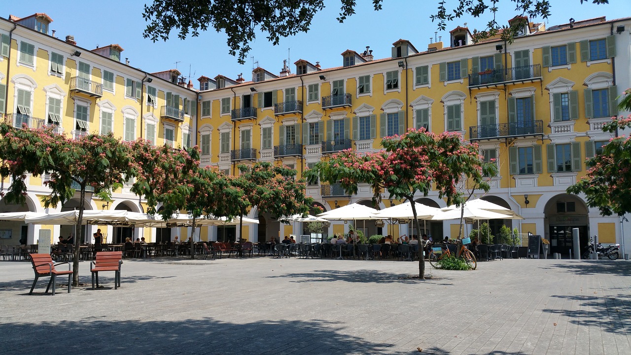 nizza luogo giallo calma