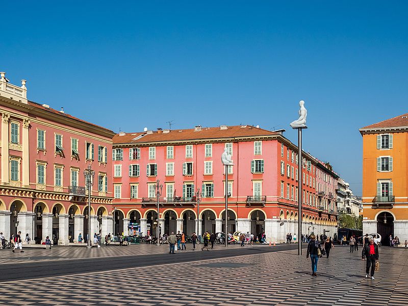 nizza place massena of nice