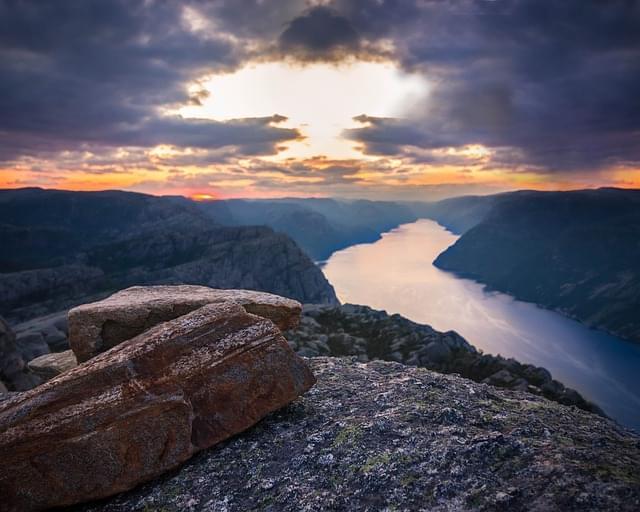 norvegia paesaggio fiordi