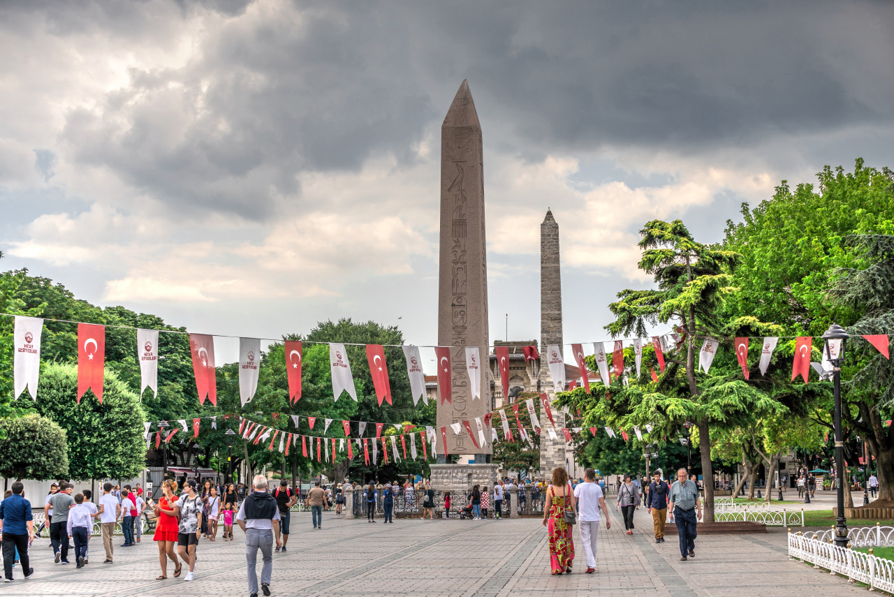 obelisk theodosius istanbul turkey