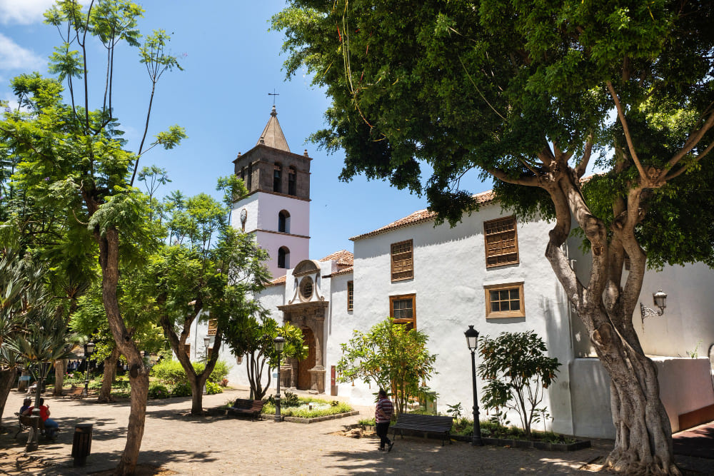 old church city icod de los vinos island tenerife