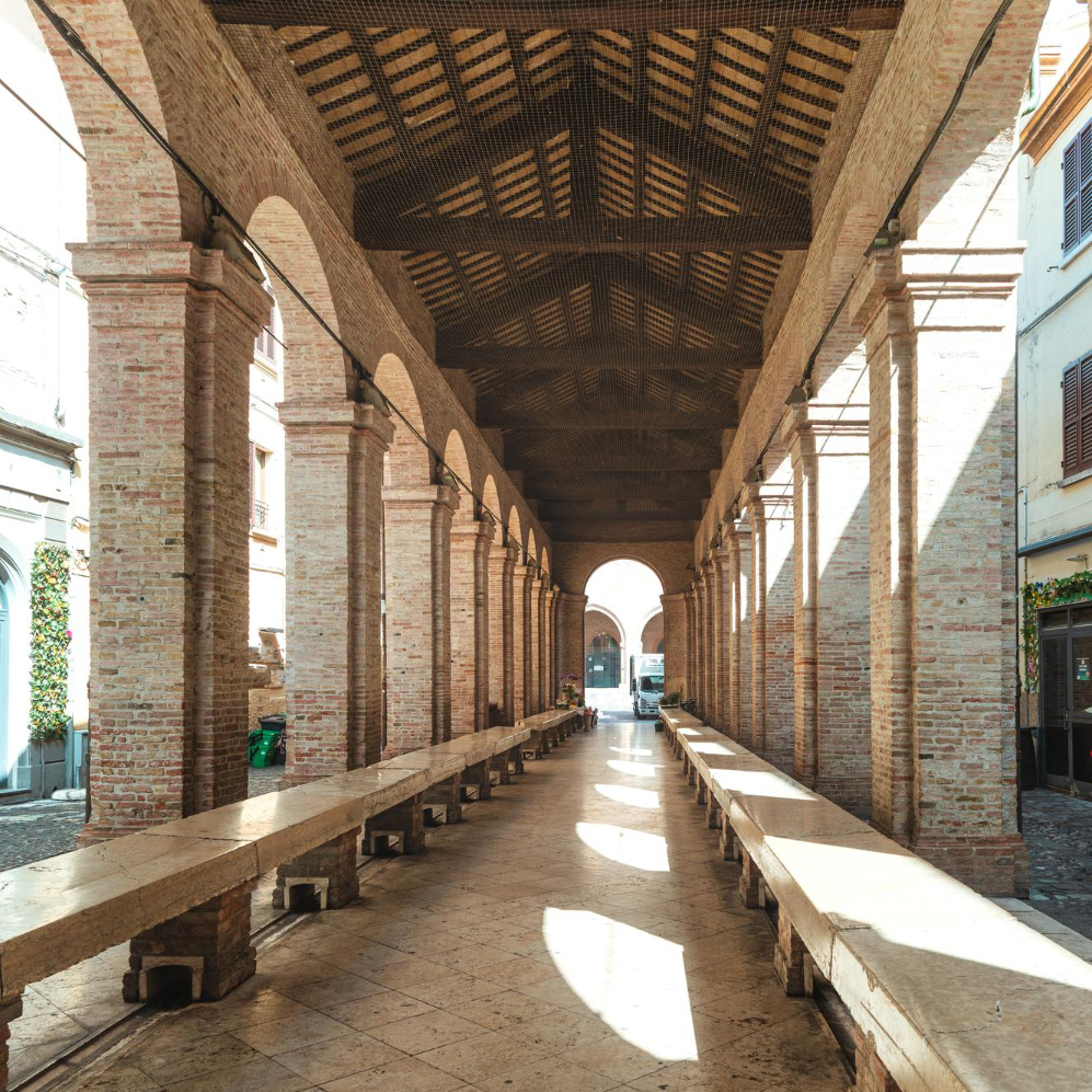 old fish market rimini italy