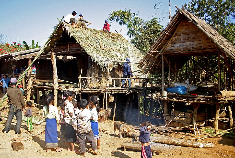 oudomxay ban keuocheb 14 hausbau gje