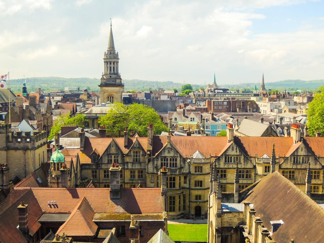 oxford strada inghilterra vecchio