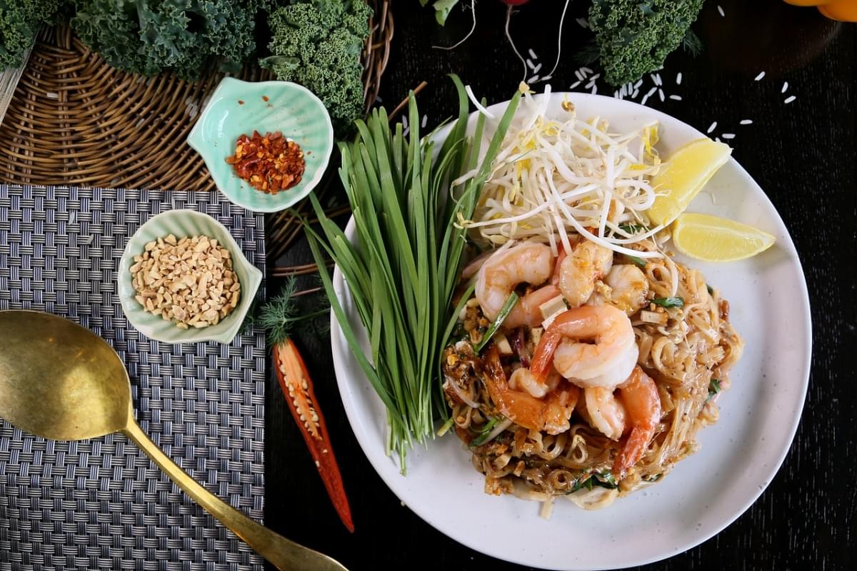 pad thai pad thai di gamberi