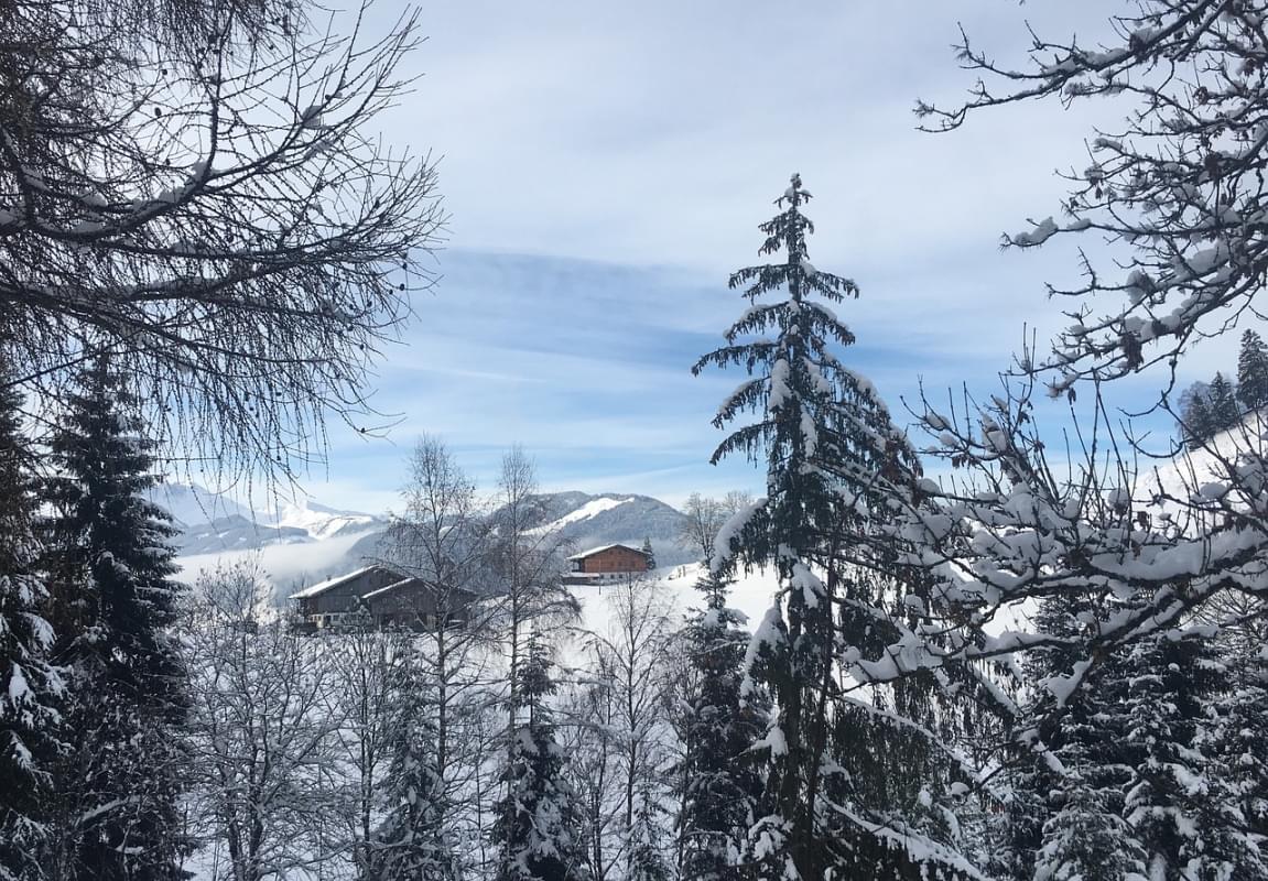 paesaggio invernale alpbachtal alpi