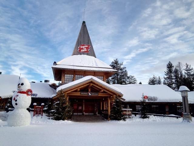 paesaggio villaggio di babbo natale 1