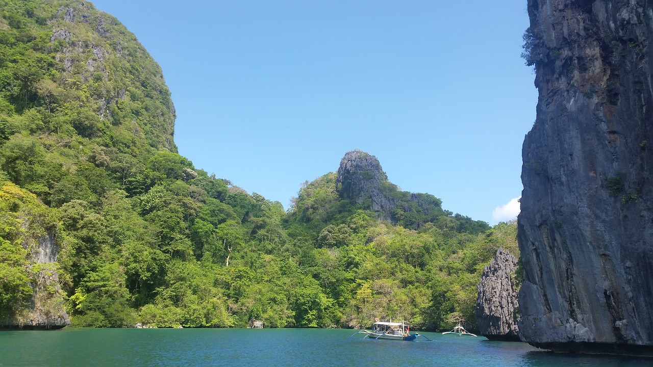 palawan filippine tropicale laguna