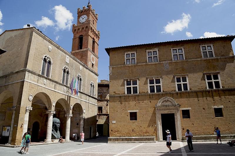 palazzo del comune pienza