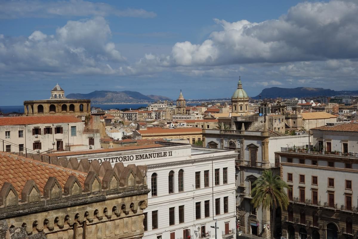 palermo sicilia italia orizzonte