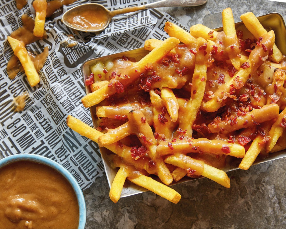 pancetta affumicata poutine piccante