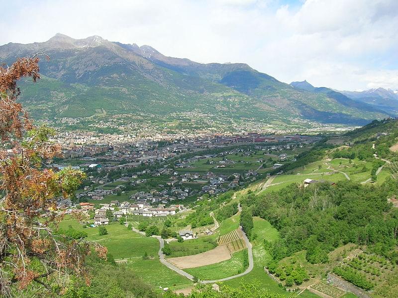 panorama da riserva naturale cote de gargantua