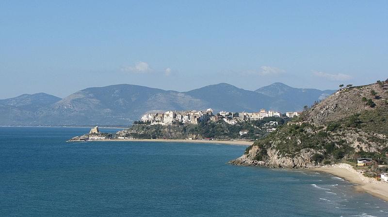 panorama dalla via flacca venendo da gaeta